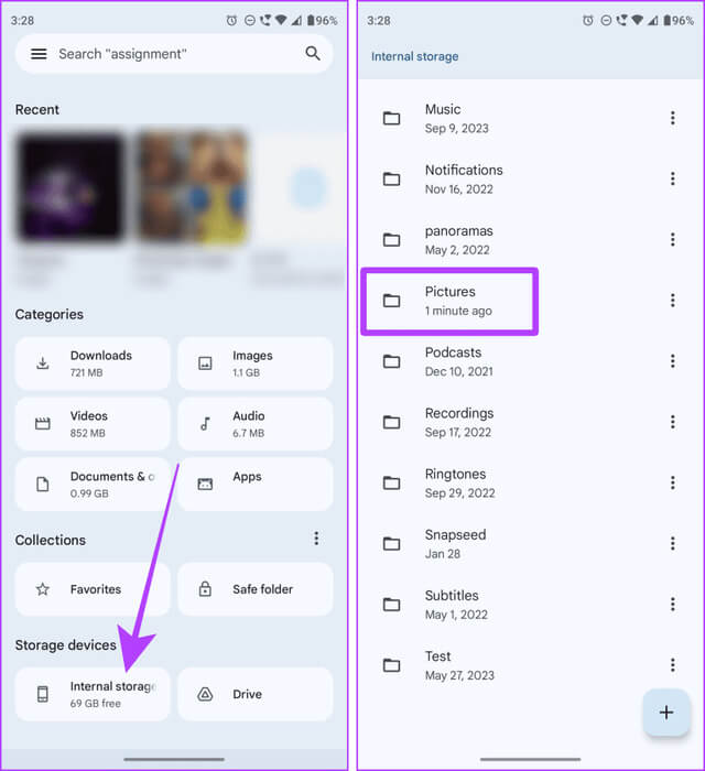 Files-App-on-Android كيفية العثور على الملفات التي تم تنزيلها في Telegram على أجهزة Android وiPhone وMac