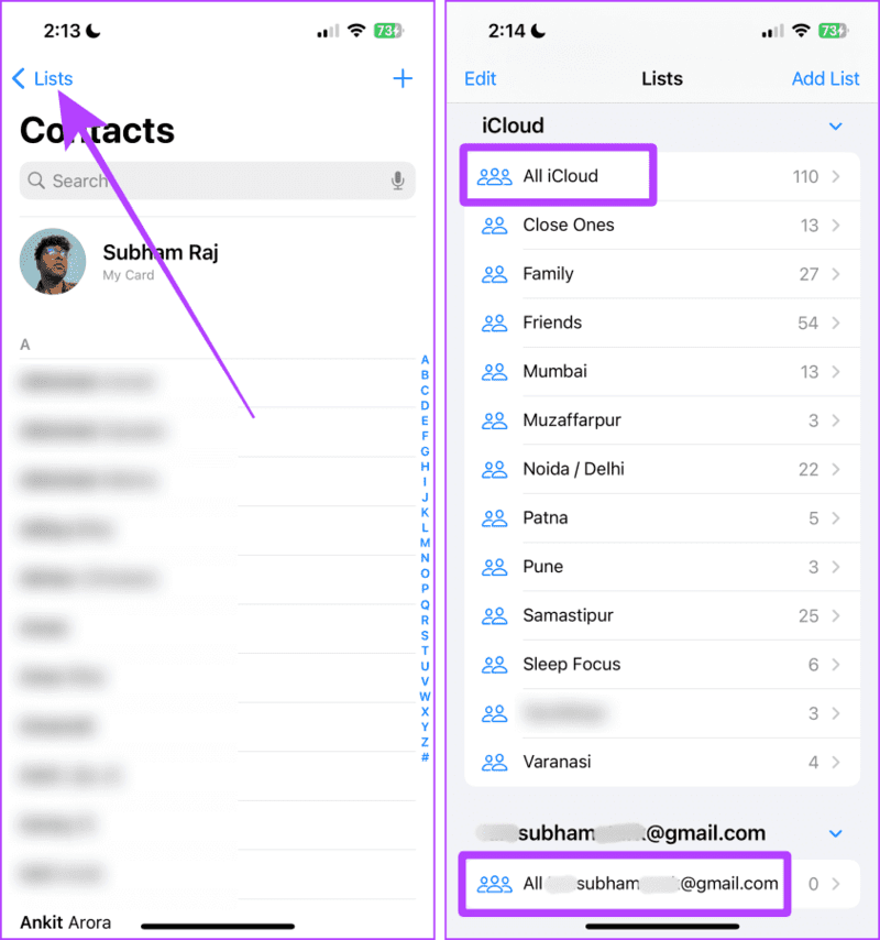 طريقتان لاستيراد جهات اتصال Gmail إلى iPhone - %categories