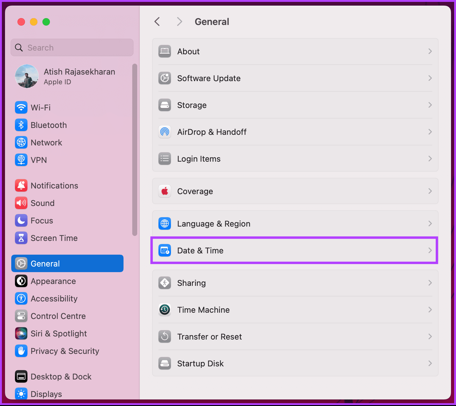 Fix-the-Wrong-Date-and-Time-on-Mac_15 6 طرق لإصلاح التاريخ والوقت الخاطئين على Mac