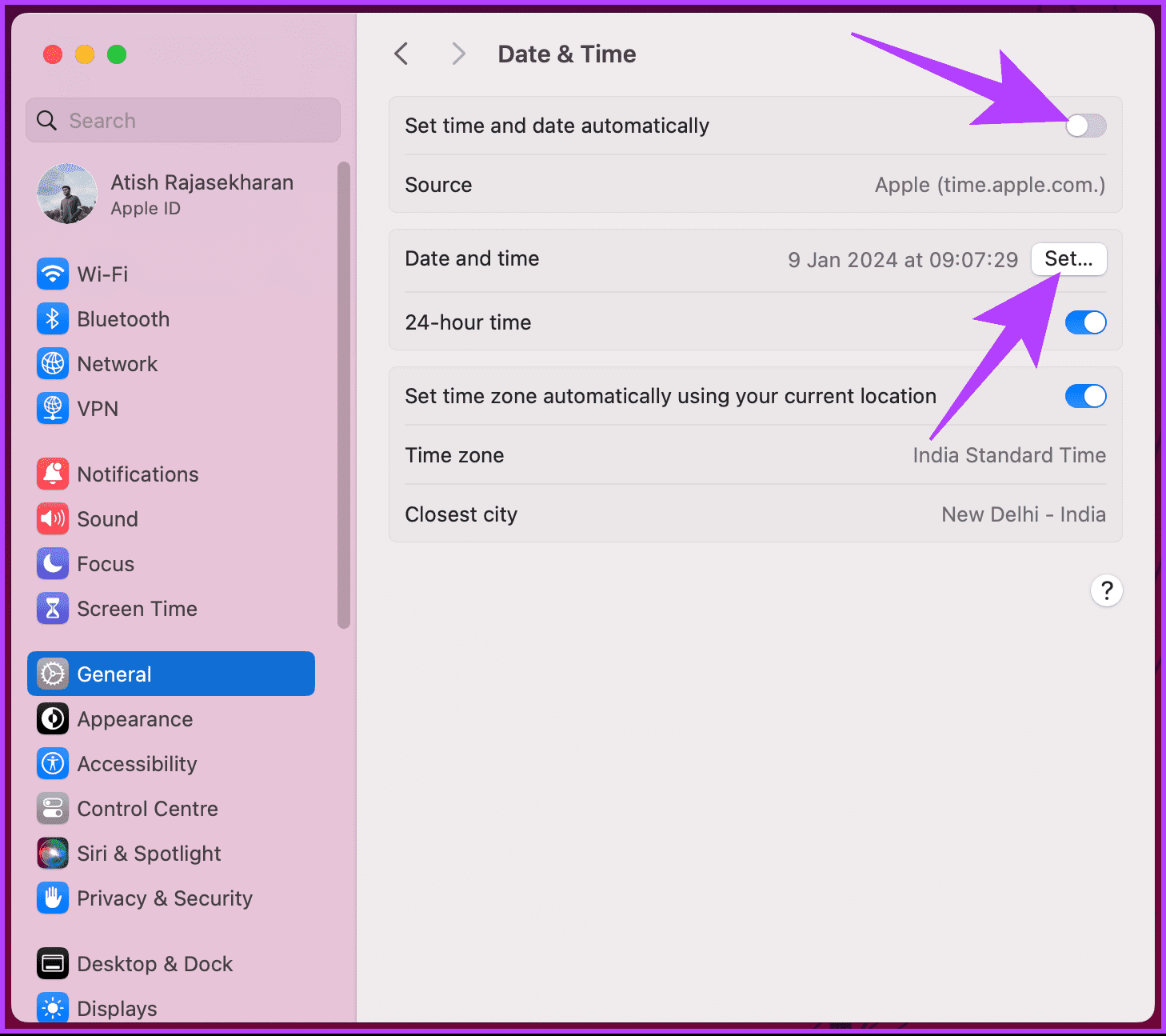 Fix-the-Wrong-Date-and-Time-on-Mac_3 6 طرق لإصلاح التاريخ والوقت الخاطئين على Mac