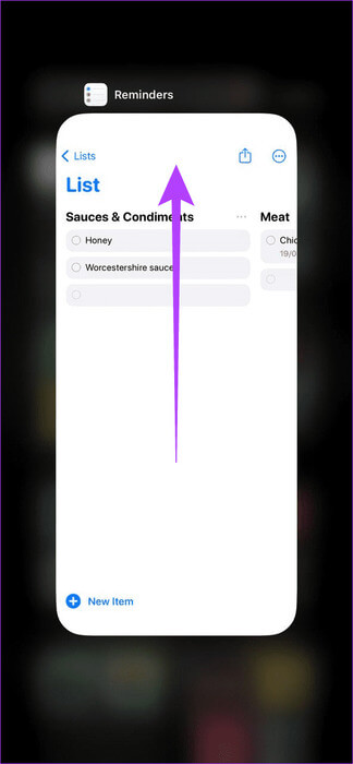 Force-Close-Reminders-App-1 9 طرق لإصلاح عدم عمل تذكيرات iPhone في iOS 17