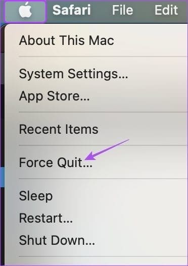 Force-quit-settings-Mac 8 طرق لإصلاح ظهور الشاشة السوداء على أي جهاز عند استخدام Spotify