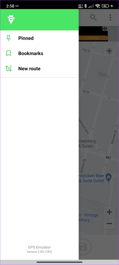 GPS-emulator-for-Android كيفية إرسال المواقع الحالية والمباشرة المزيفة على WhatsApp
