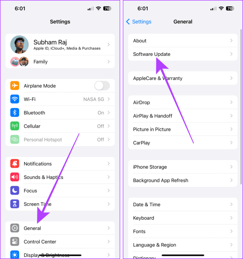 General-Settings-iPhone-7 4 طرق لإزالة "ربما" من جهات اتصال iPhone