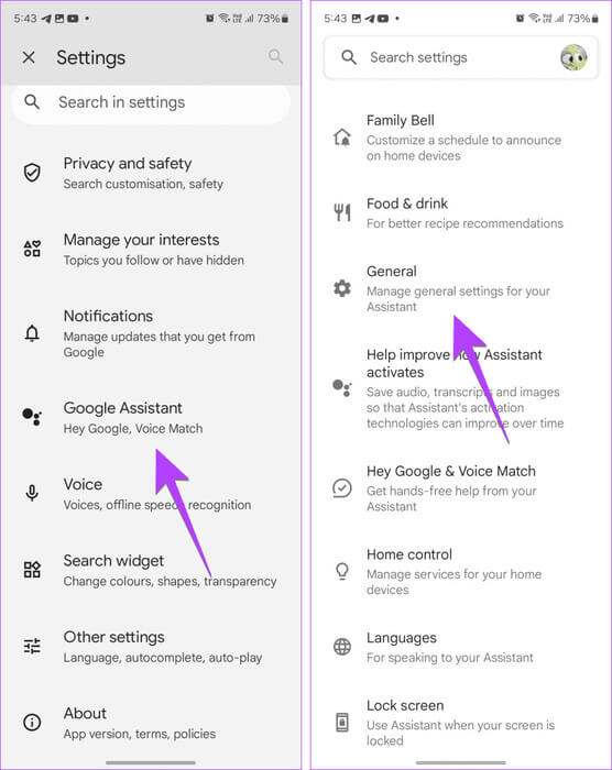 Google-Assistant-settings-input-813x1024-1 كيفية فتح Google Assistant على Samsung وهواتف Android الأخرى