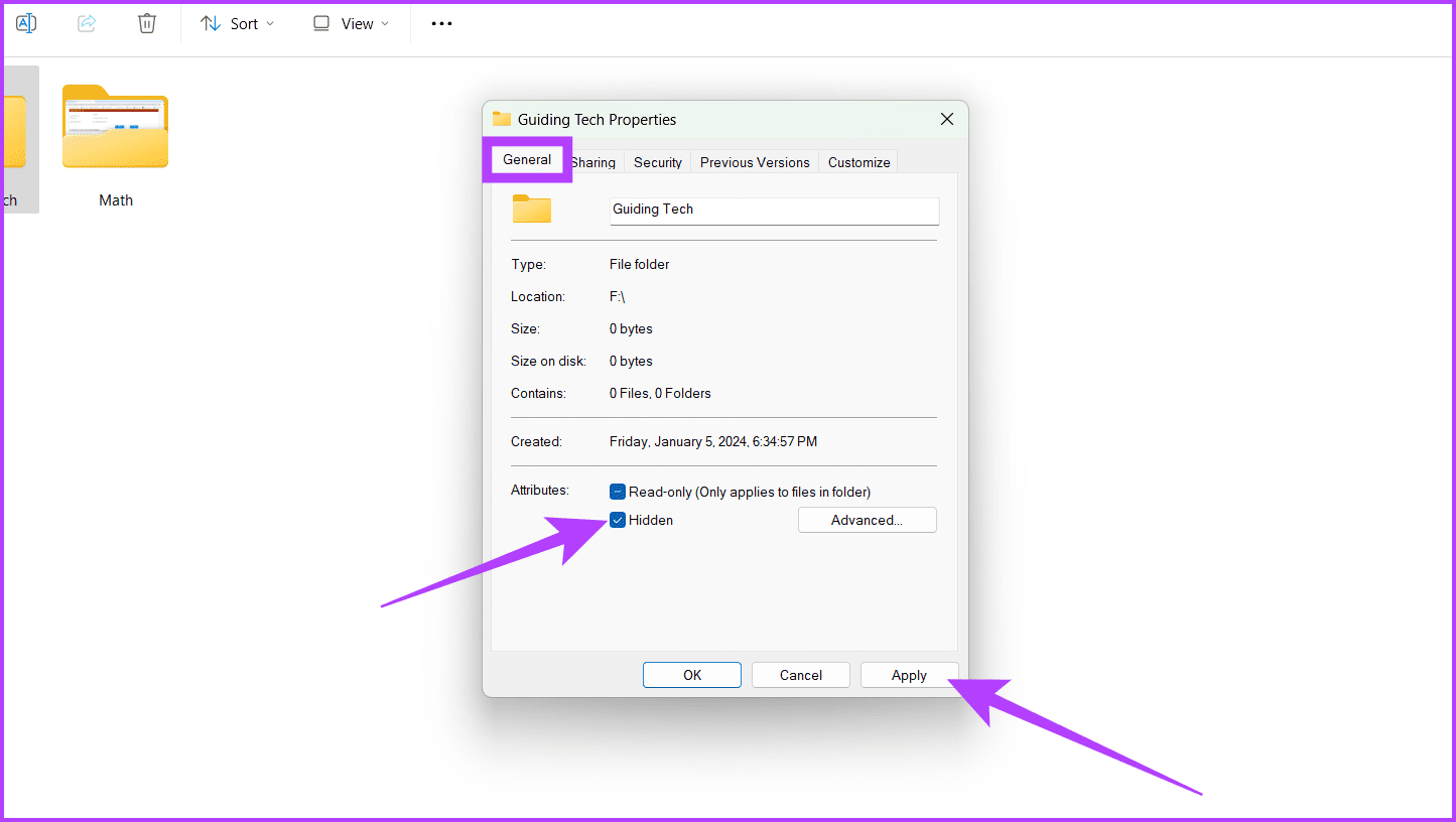 كيفية إخفاء الملفات والمجلدات في Windows 11 - %categories