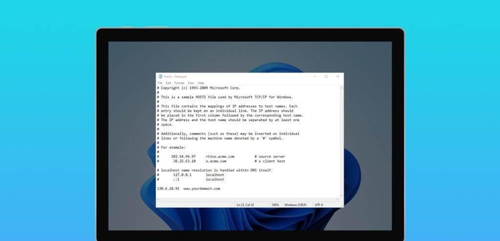 How-to-Locate-and-Edit-Hosts-File-on-Windows-1024x576-1 كيفية تحديد موقع ملف المضيفين وتحريره على Windows