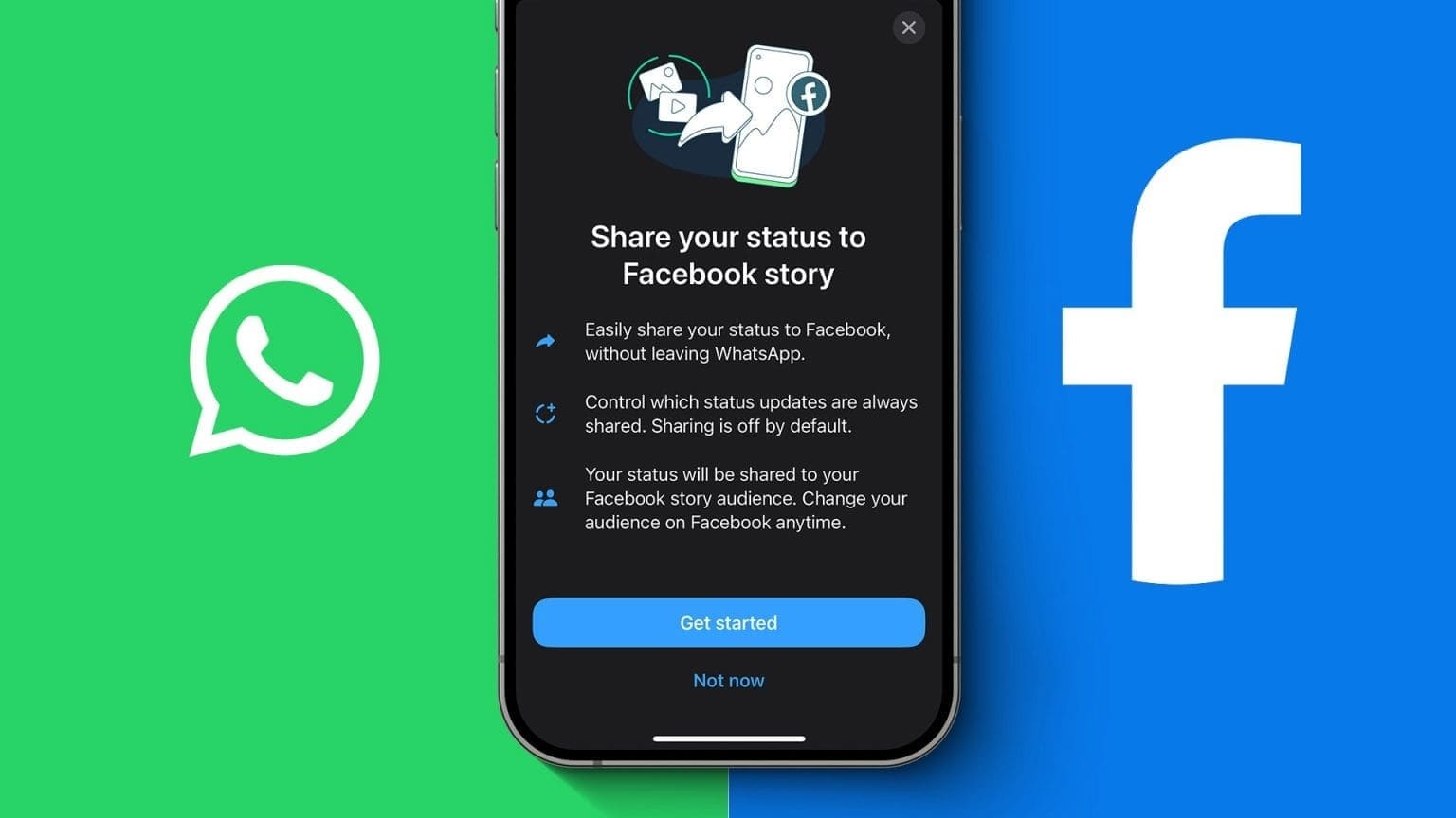 كيفية مشاركة التلقائية لحالة WhatsApp كقصة على Facebook - %categories