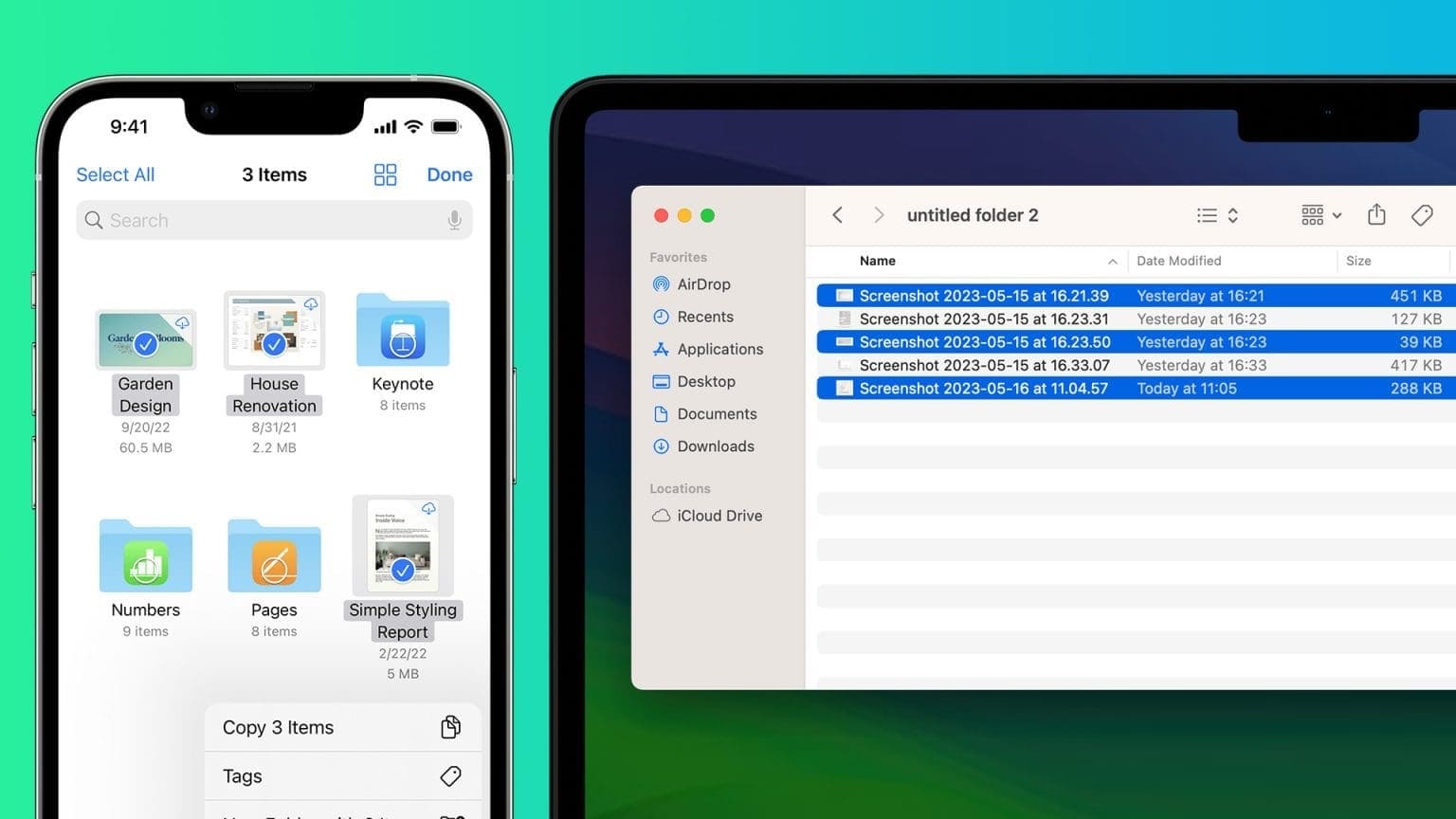 7 طرق لتحديد ملفات/عناصر متعددة على أجهزة Mac وiPhone - %categories