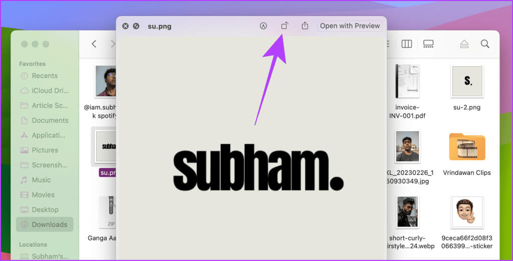 Image-Preview-on-Mac-1024x521-1 10 طرق لتدوير الصورة بسرعة على الهاتف المحمول والكمبيوتر