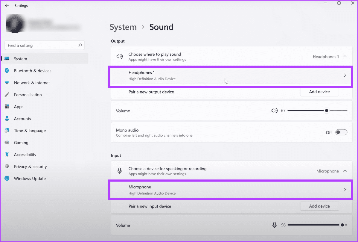Input-output-devices-1 أفضل 6 إصلاحات لقيام Discord بالتقاط صوت اللعبة في Windows 11