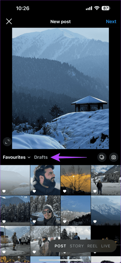 Instagram-music-11-709x1536-1 8 طرق لإصلاح مشكلة عدم ظهور الموسيقى في منشور Instagram