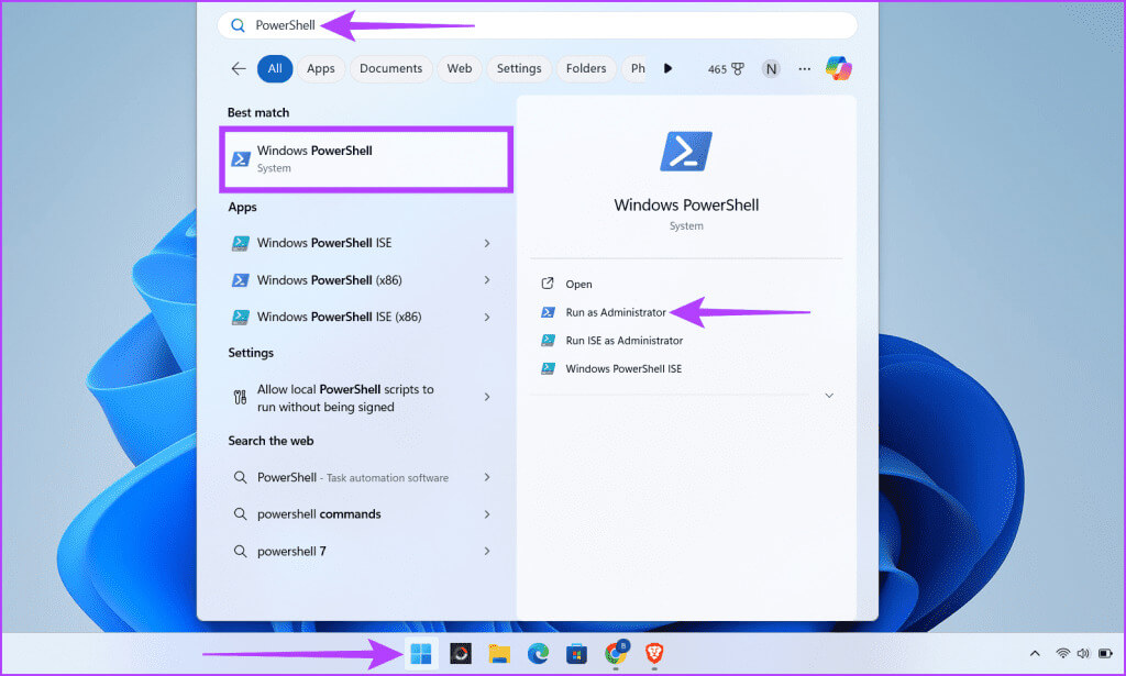 Launch-PowerShell-1024x615-1 5 طرق لتشغيل الملفات التنفيذية (EXE) من PowerShell