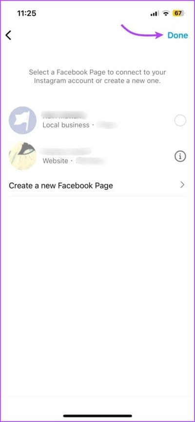 Link-your-Instagram-account-to-Facebook-page-3-475x1024-1 5 طرق سهلة لإصلاح عدم نشر مشاركة Instagram على Facebook