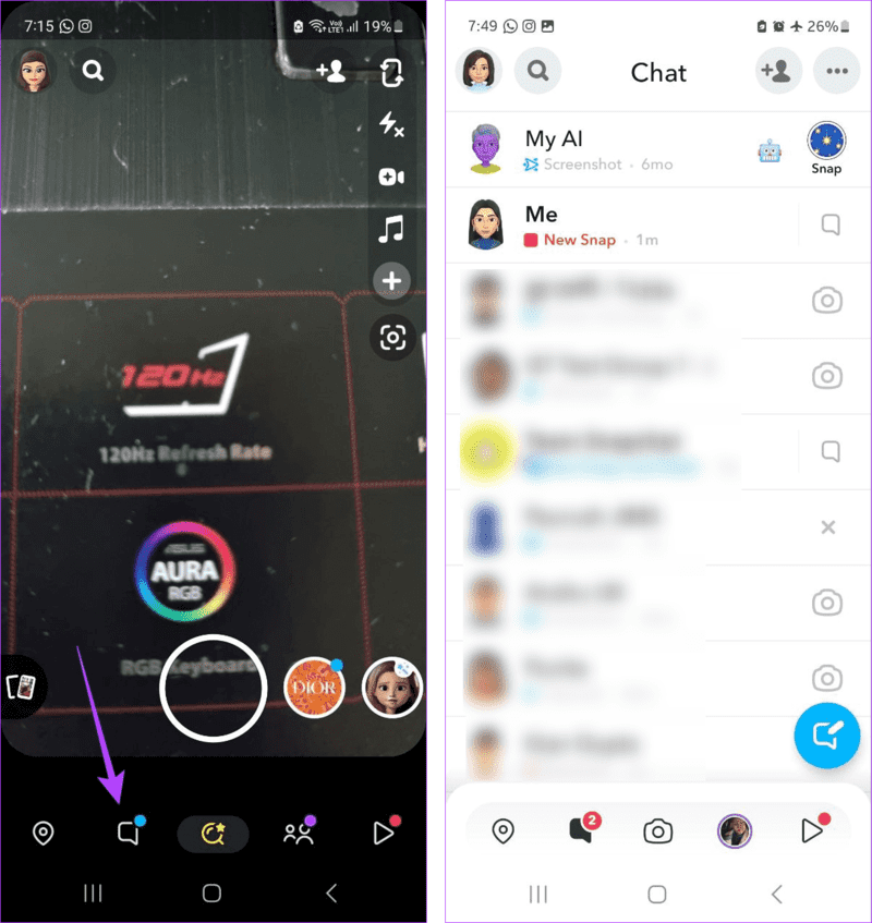 Load-the-Snap كيفية إعادة فتح أو إعادة تشغيل Snap على Snapchat