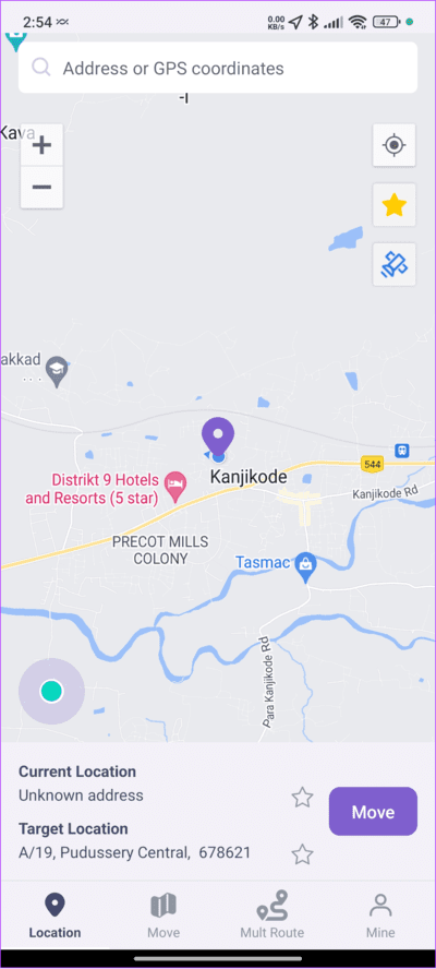 LocaEdit-Fake-GPS-Location كيفية إرسال المواقع الحالية والمباشرة المزيفة على WhatsApp