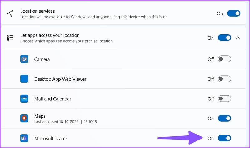Location-is-currently-in-use-on-Windows-1 ماذا يعني موقعك قيد الاستخدام حاليًا على Windows؟