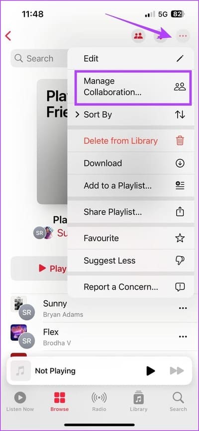 Manage-Collaboration iOS 17.3: كيفية إنشاء قائمة تشغيل مشتركة على Apple Music على iPhone