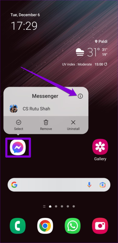 Messenger-App-Info-750x1536-1 أفضل 7 إصلاحات لخطأ المرفق غير متاح في Facebook Messenger