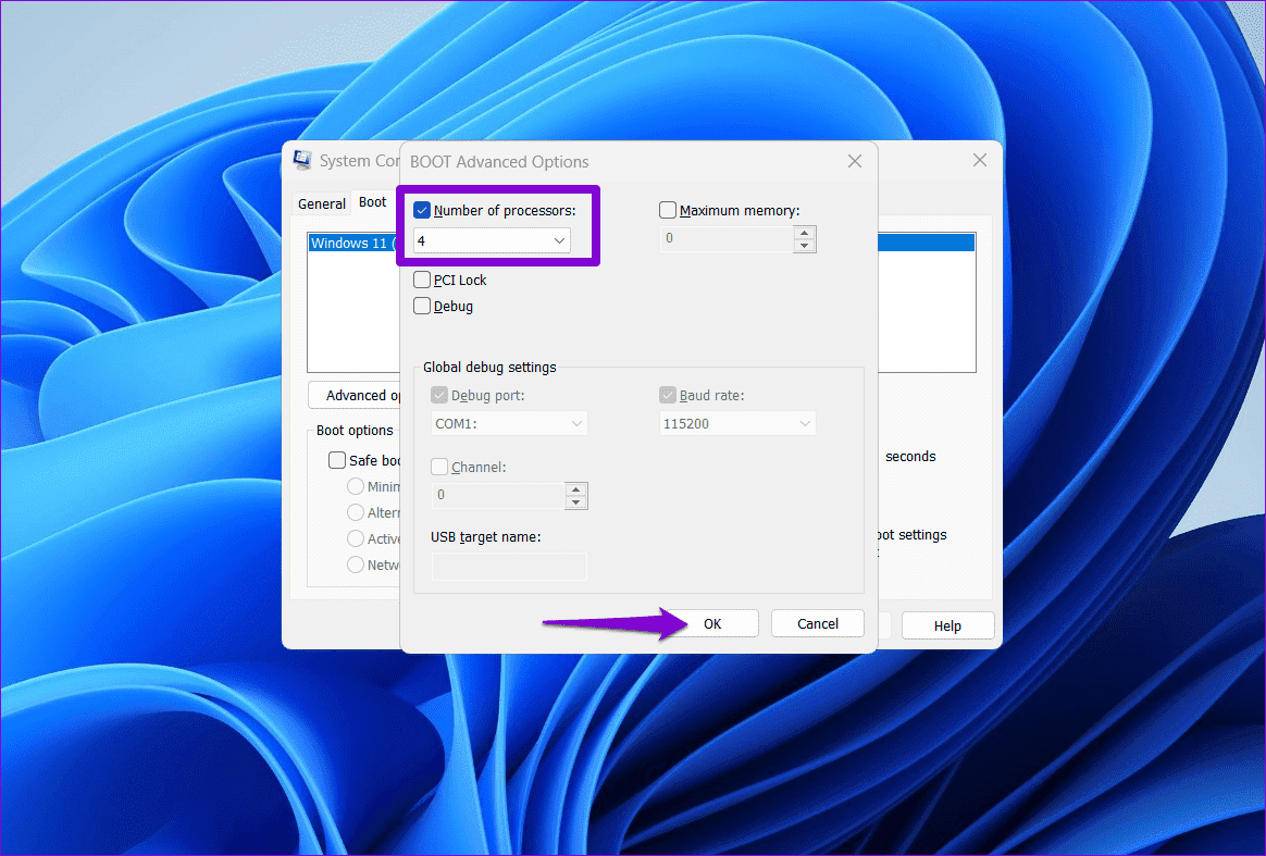 Modify-Advanced-Boot-Options-on-Windows أفضل 7 إصلاحات للاستخدام العالي لـ CPU في Discord على Windows