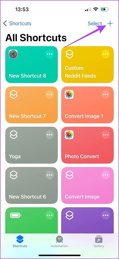 New-Shortcut كيفية التحقق من استخدام البيانات شهريًا أو يوميًا على iPhone