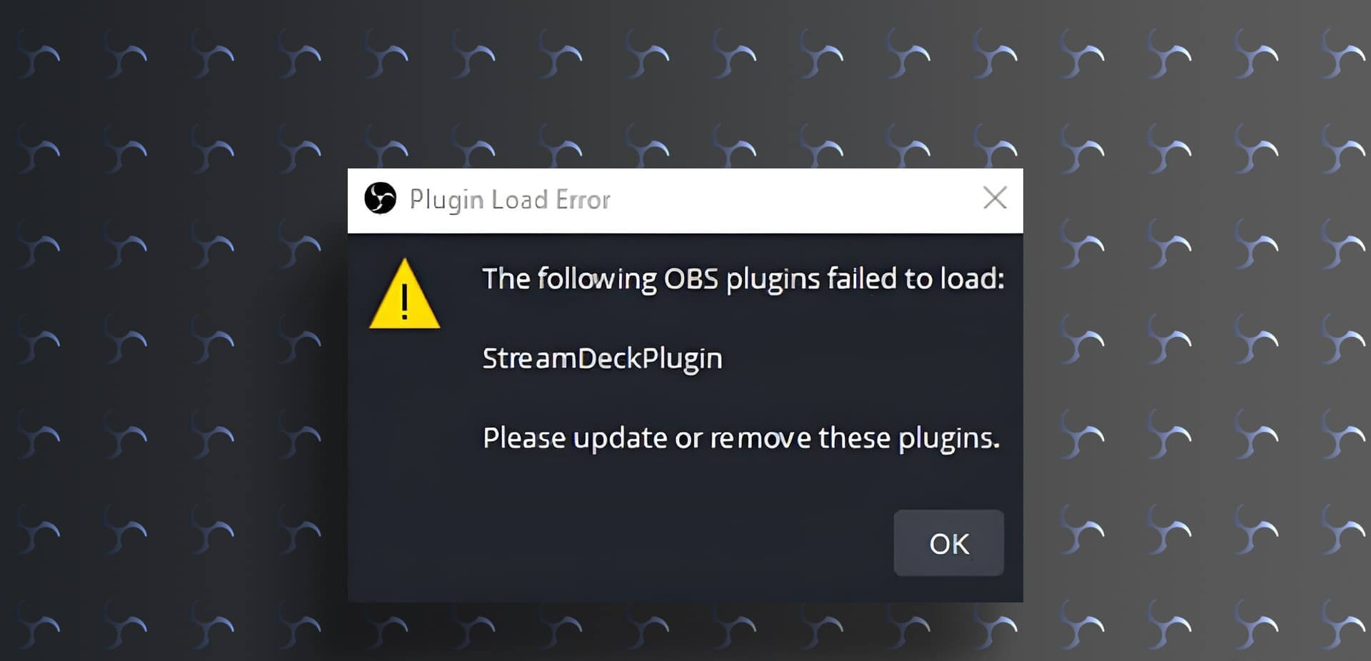 OBS-Plugins-Failed-to-Load 5 طرق لإصلاح فشل تحميل مكونات OBS الإضافية على Windows