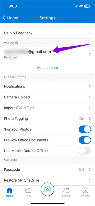 OneDrive-Accounts-on-iPhone-1-474x1024-1 أفضل 9 إصلاحات لعدم مزامنة تطبيق OneDrive على Android وiPhone