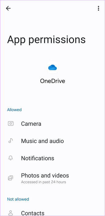 OneDrive-App-Permissions-on-Android-Phone-500x1024-1 أفضل 9 إصلاحات لعدم مزامنة تطبيق OneDrive على Android وiPhone