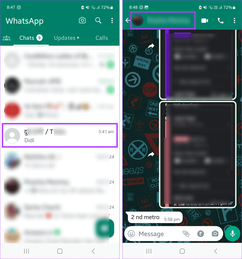 Open-Chat-settings-1-1916x2048-1 كيفية البحث عن الرسائل على WhatsApp