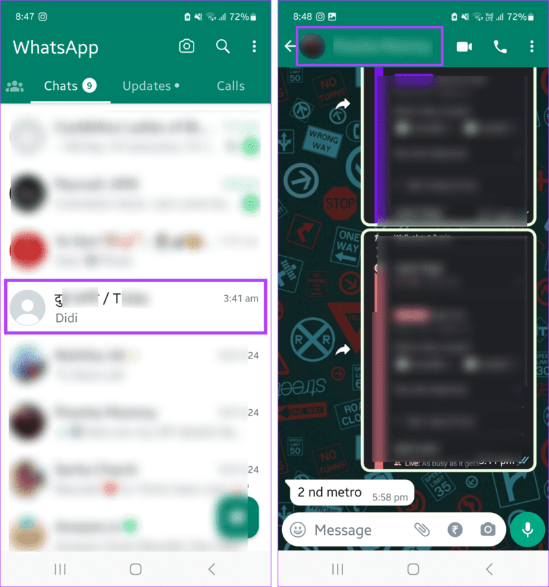 كيفية رؤية الMessageالأولى على WhatsApp دون الحاجة إلى التمرير - %categories