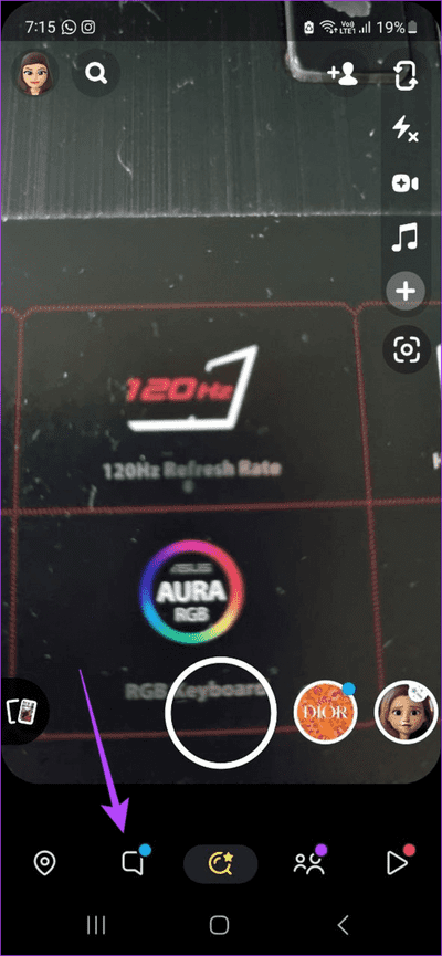 Open-Chat-window-3 كيفية إرسال Snap للجميع مرة واحدة على Snapchat