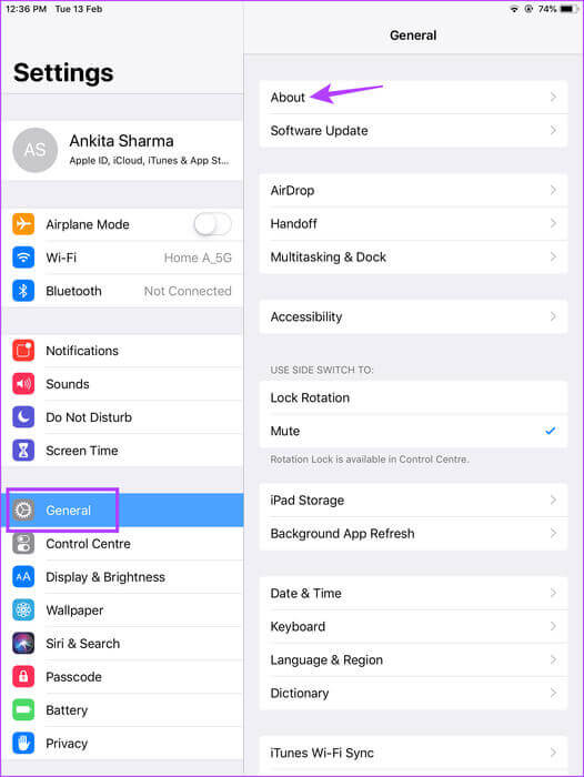 Open-General-settings-1 كيفية العثور على طراز iPad الذي لديك