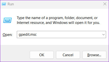 Open-Group-Policy-on-Windows-5-1 أفضل 6 إصلاحات لخطأ "حدث خطأ ما" على Windows Hello