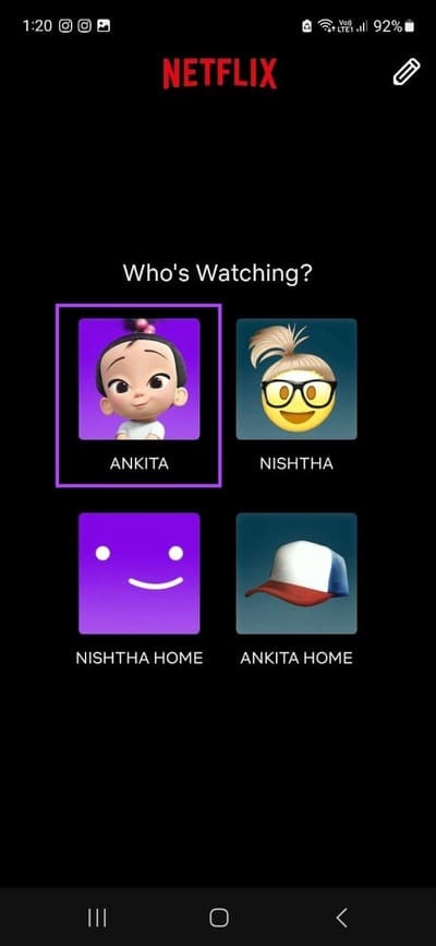 Open-Netflix-Profile-1-1 كيفية إضافة أو حذف ملف تعريف Netflix على الهاتف المحمول وسطح المكتب