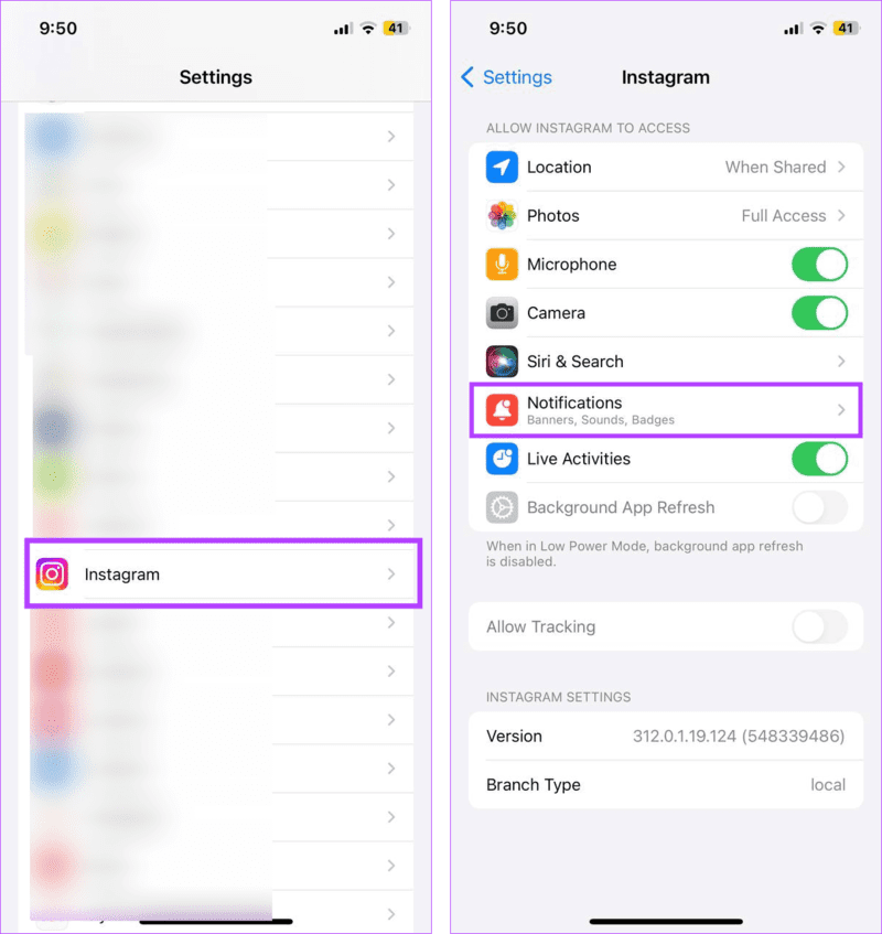Open-Notification-Settings-3 كيفية رؤية رسائل Instagram دون إيصال القراءة