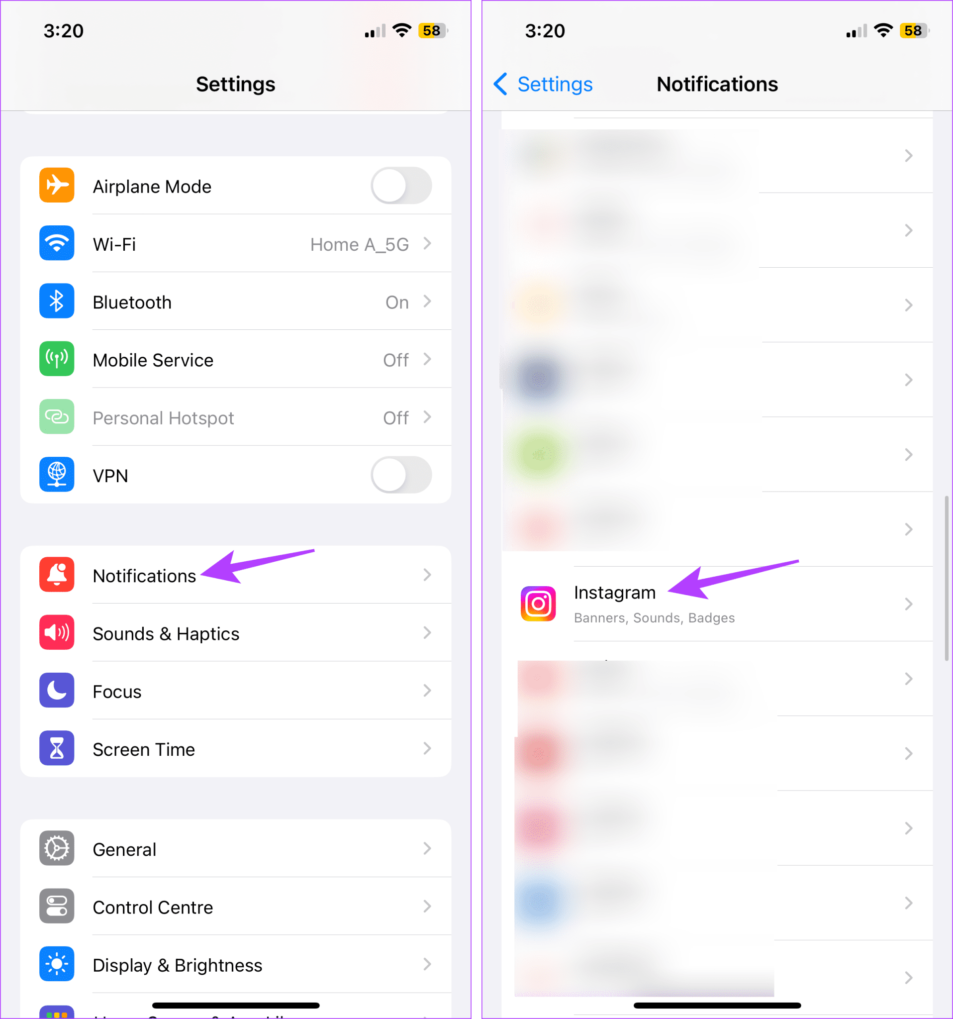 Open-Notification-settings-5-1916x2048-1 كيفية مسح (جميع) الإشعارات على iPhone