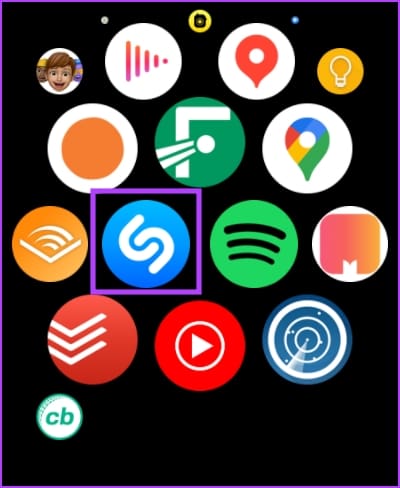 Open-Shazam-App كيفية استخدام Shazam على Apple Watch