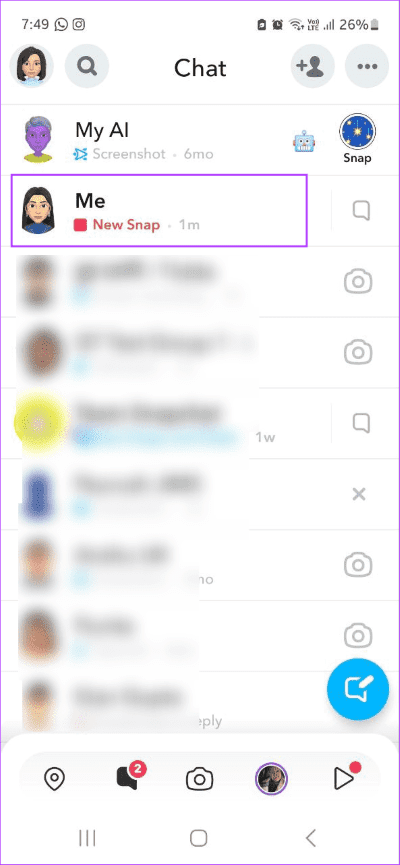 Open-Snap كيفية إعادة فتح أو إعادة تشغيل Snap على Snapchat