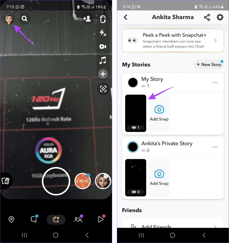 Open-Story-2 هل يمكنك معرفة آخر مرة كان فيها شخص ما نشطًا على Snapchat؟