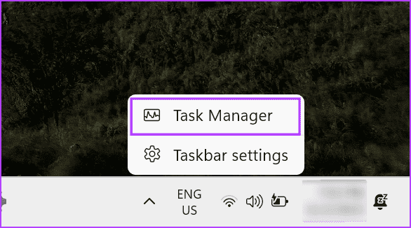 Open-Task-Manager-5 8 طرق لإصلاح ظهور الشاشة السوداء على أي جهاز عند استخدام Spotify