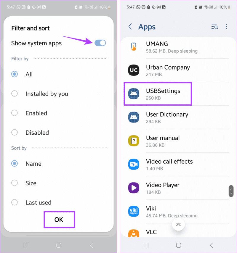 Open-USB-Settings-1-1916x2048-1 10 طرق لإصلاح خطأ الرطوبة المكتشفة في منفذ الشحن على هواتف Samsung Galaxy