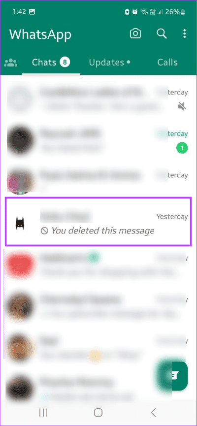 Open-WhatsApp-contact كيفية إرسال رسالة فارغة على WhatsApp