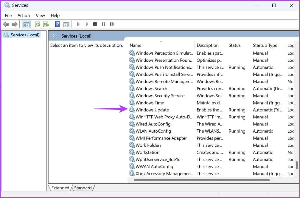 Open-Windows-Update-services-1 6 طرق لإصلاح الاستخدام العالي لوحدة المعالجة المركزية في Windows Modules Installer Worker
