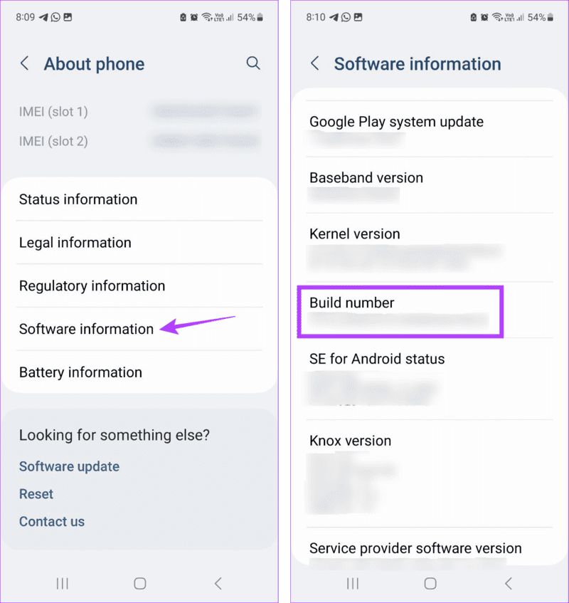 Open-developer-options-on-Samsung-1 لماذا أتلقى إشعارًا بفصل/اتصال موصل USB على Android (بما في ذلك Samsung)