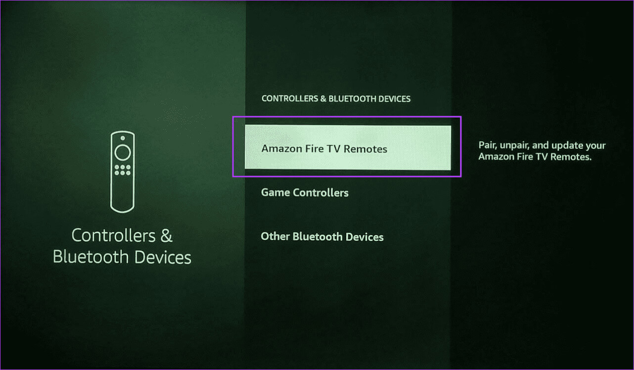Open-firetv-remote-settings كيفية تحديث برامج وتطبيقات Fire TV Stick