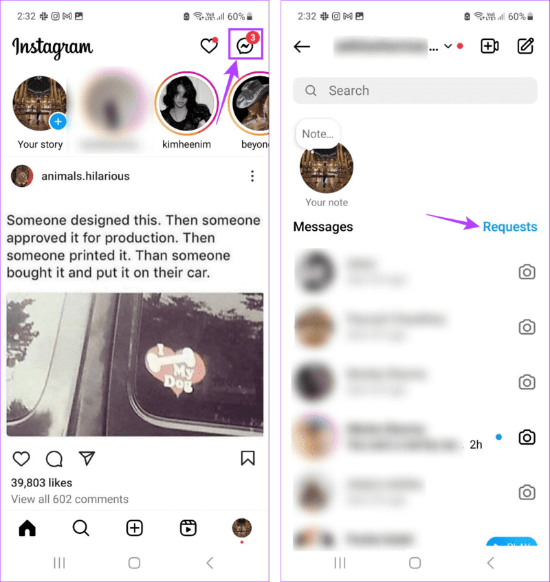 كيفية رؤية رسائل Instagram دون إيصال القراءة - %categories