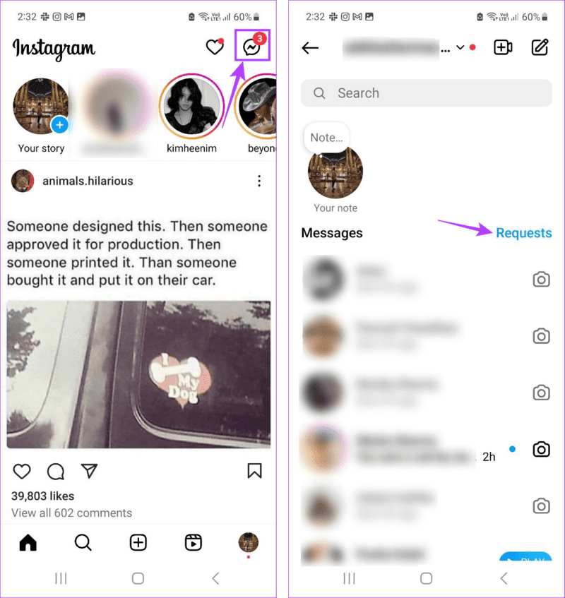 كيفية إلغاء رؤية أو قراءة الرسائل على Instagram - %categories