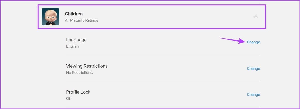 Open-profile-settings كيفية تغيير لغة Netflix على أي جهاز