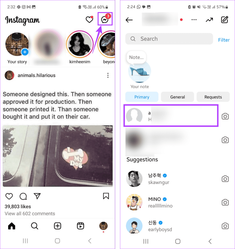 كيفية إلغاء رؤية أو قراءة الرسائل على Instagram - %categories