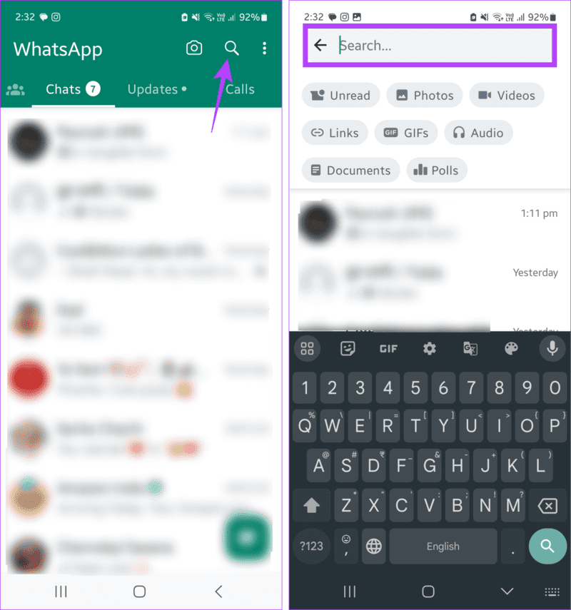 كيفية البحث عن الرسائل على WhatsApp - %categories